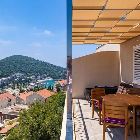 The Panoramic View Penthouse Apartment Sweet Petite ดูบรอฟนิก ภายนอก รูปภาพ